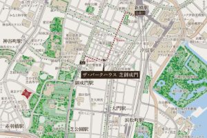 ザ・パークハウス芝御成門4階