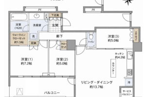 ワールドシティタワーズ アクアタワー A1棟19階